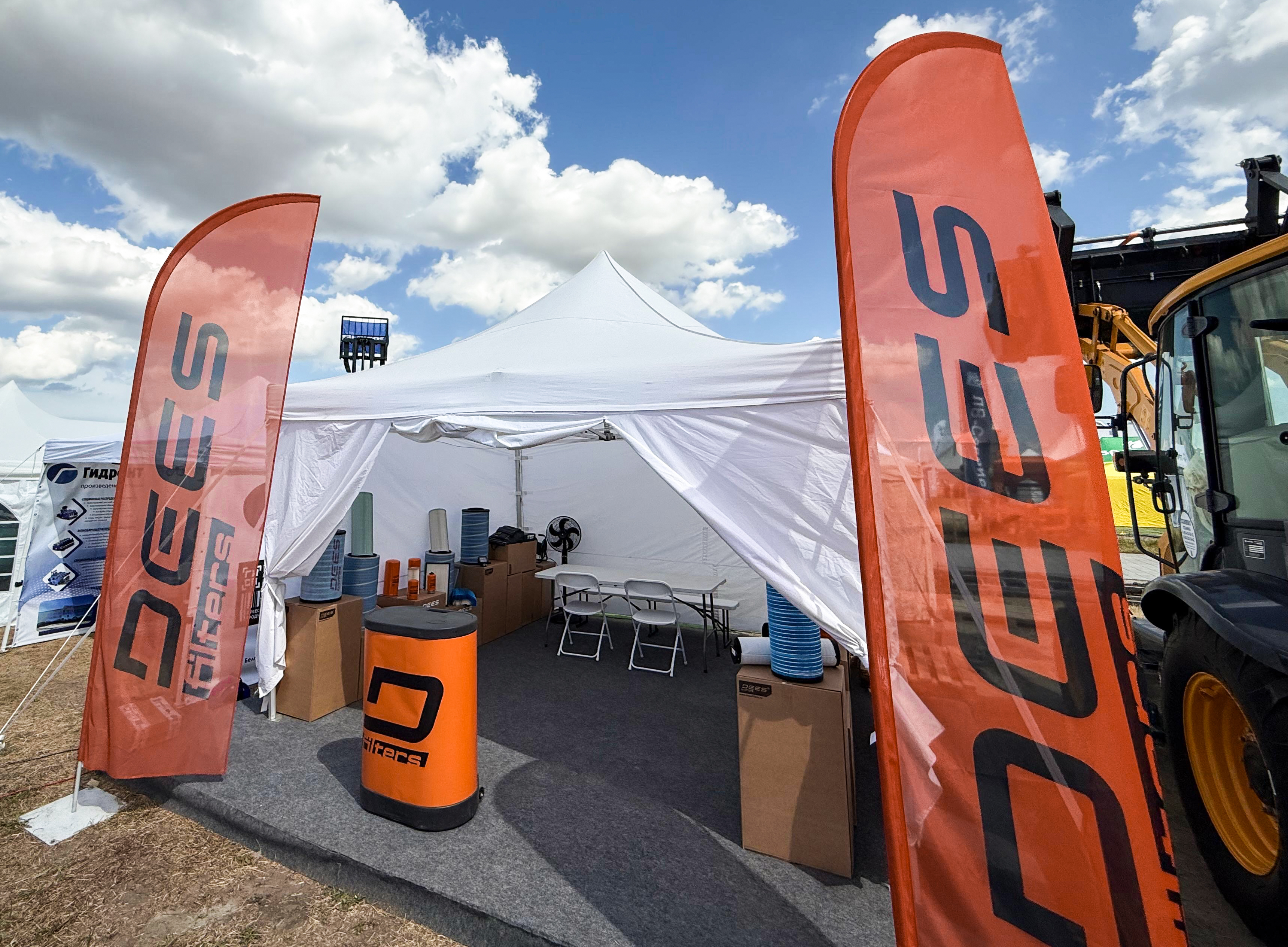 Оранжевый бренд фильтров на одном из крупнейших агропромышленных событий региона — выставке "День Cибирского поля 2025"