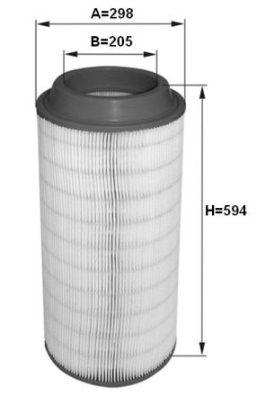 Фильтр воздушный DEES filters DSA3594NT+DSA3595